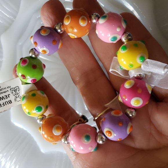 Buffalo Jewelry Colorful Glass Beaded Bracelet - Picture 3 of 3